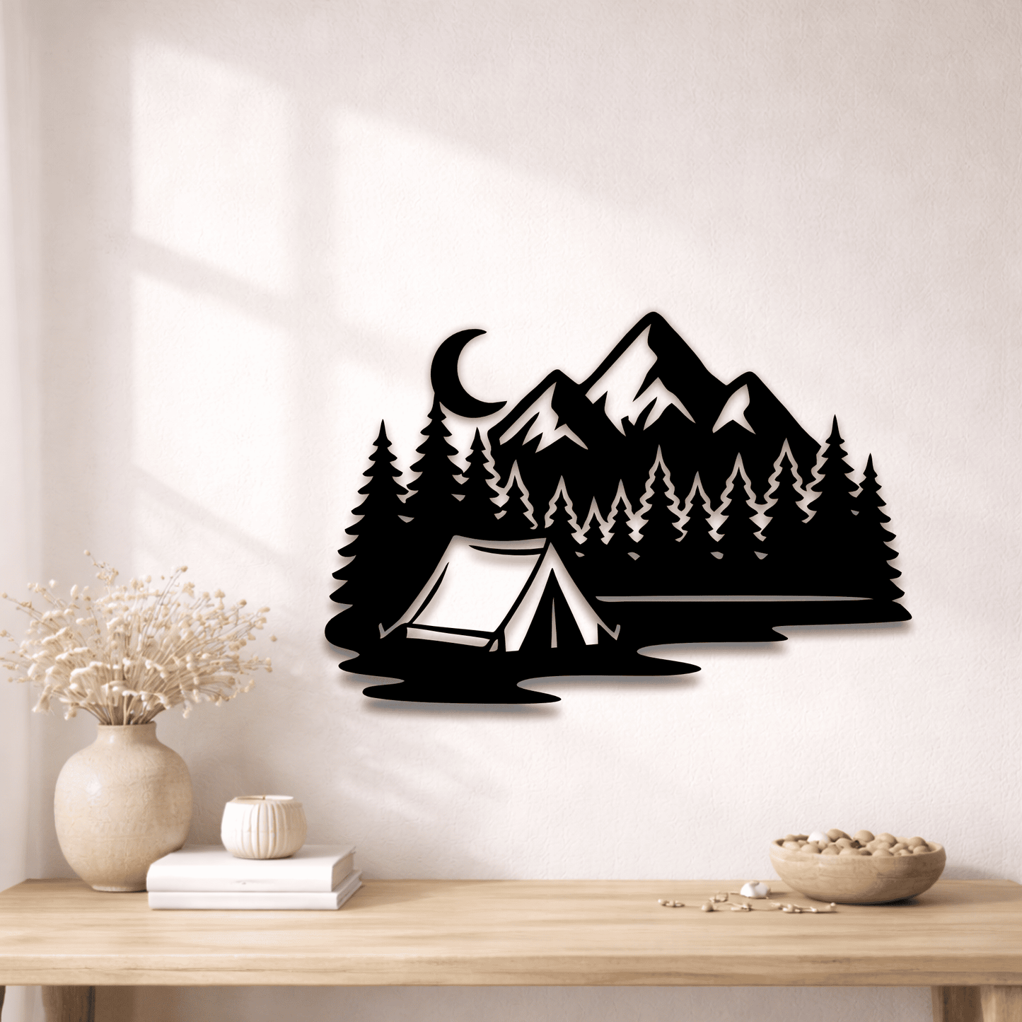 Camping outdoor SVG bundle for laser cutting