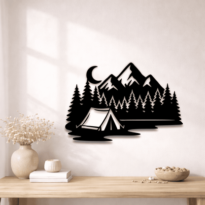 Camping outdoor SVG bundle for laser cutting