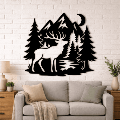 Deer svg laser files
