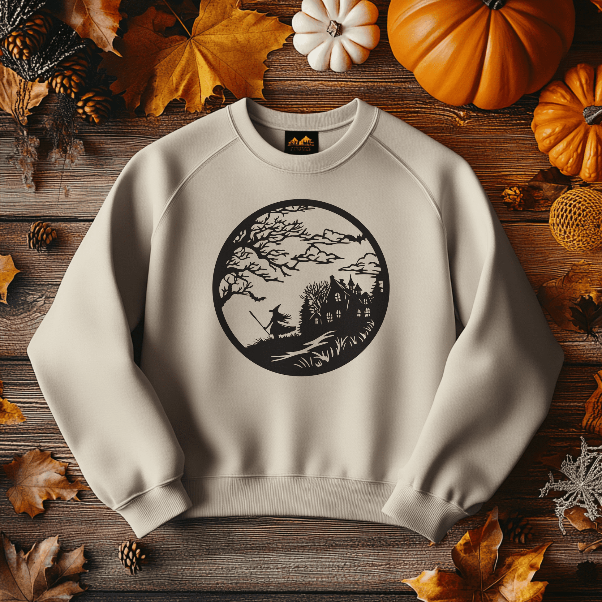 Witch SVG for Cricut & Silhouette, Halloween Cut Files, DXF for CNC, DIY T-Shirt & Decor