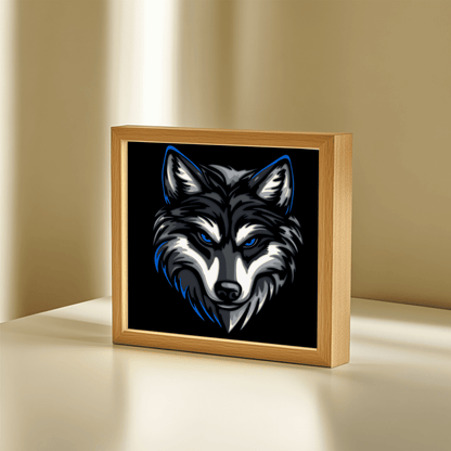 Wolf 3D Layered Cut Files – CNC, Laser & Papercraft Design