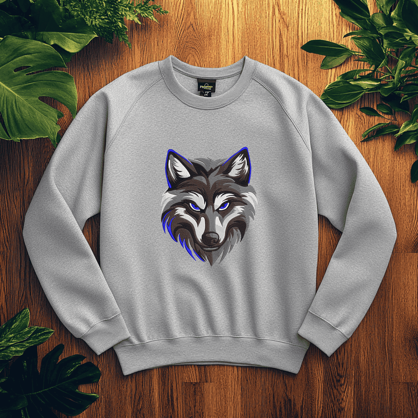 wolf embroidery file for brother janome machines