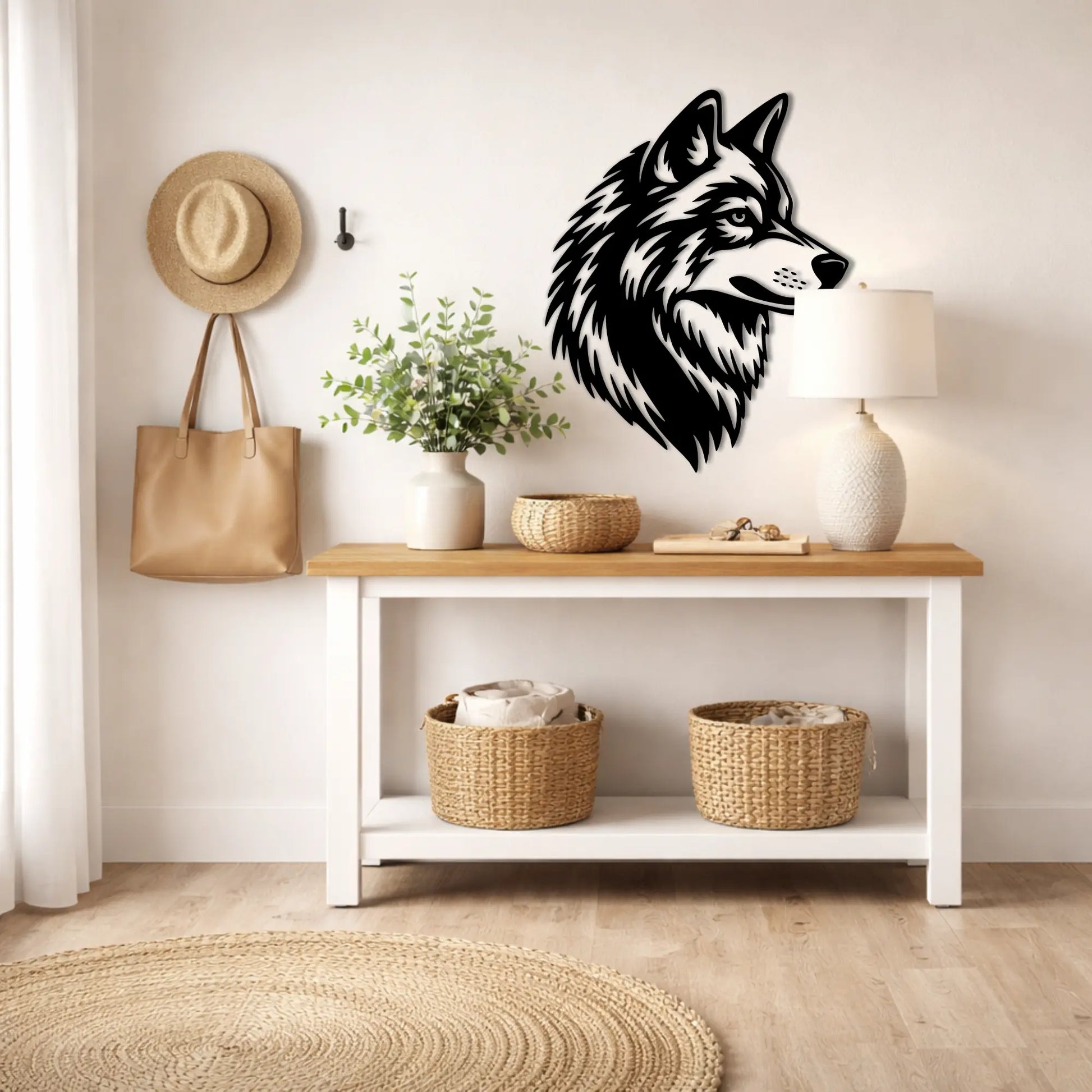 wolf vector svg cutting file