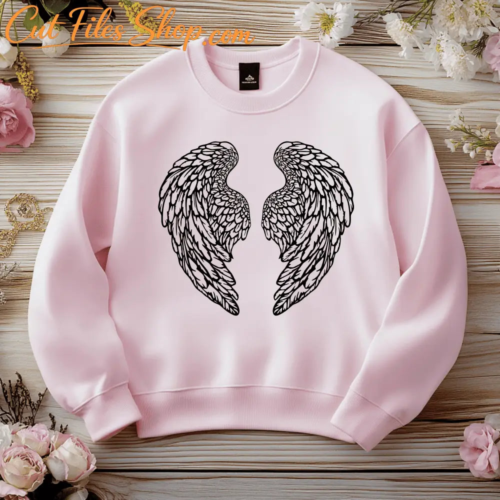 Angel Wings Svg files for sublimation