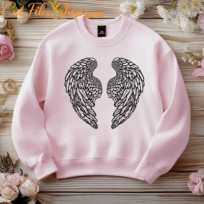Angel Wings Svg files for sublimation