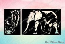 Load image into Gallery viewer, Animals for cricut, cricut files, tshirt png, cricut design space, png designs, png download - Cut Files Shop
