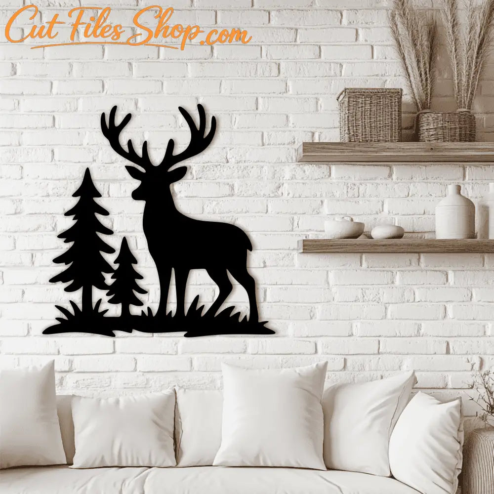 SVG forest animal panel for Cricut and Glowforge