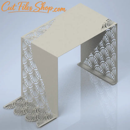 CNC plasma decorative furniture DXF cutting files