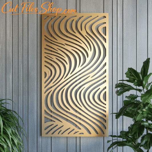 CNC Art Panels – DXF Files for Laser and DIY Metal Wall Decor