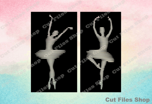 Ballerina cut files, Ballerina svg, popular svg, birthday girl svg, svg cut files, dxf for laser - Cut Files Shop
