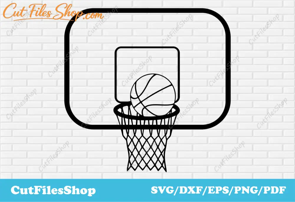 Basketball dxf files, basketball svg files, sport svg for shirt, download vector images - Cut Files Shop