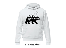 Load image into Gallery viewer, Bear dxf files, bear nature dxf, cnc files, cutting files images, dxf files for cnc plasma cutter - Cut Files Shop
