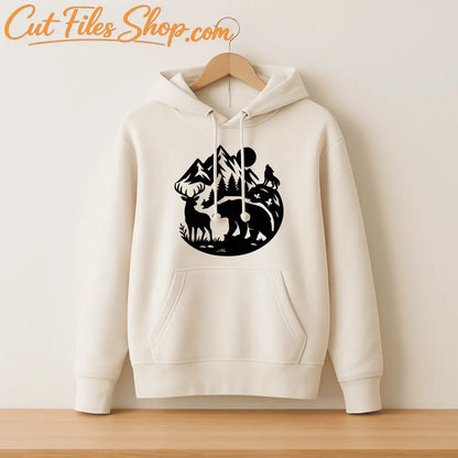 Deer bear wolf SVG PNG for Cricut and Sublimation