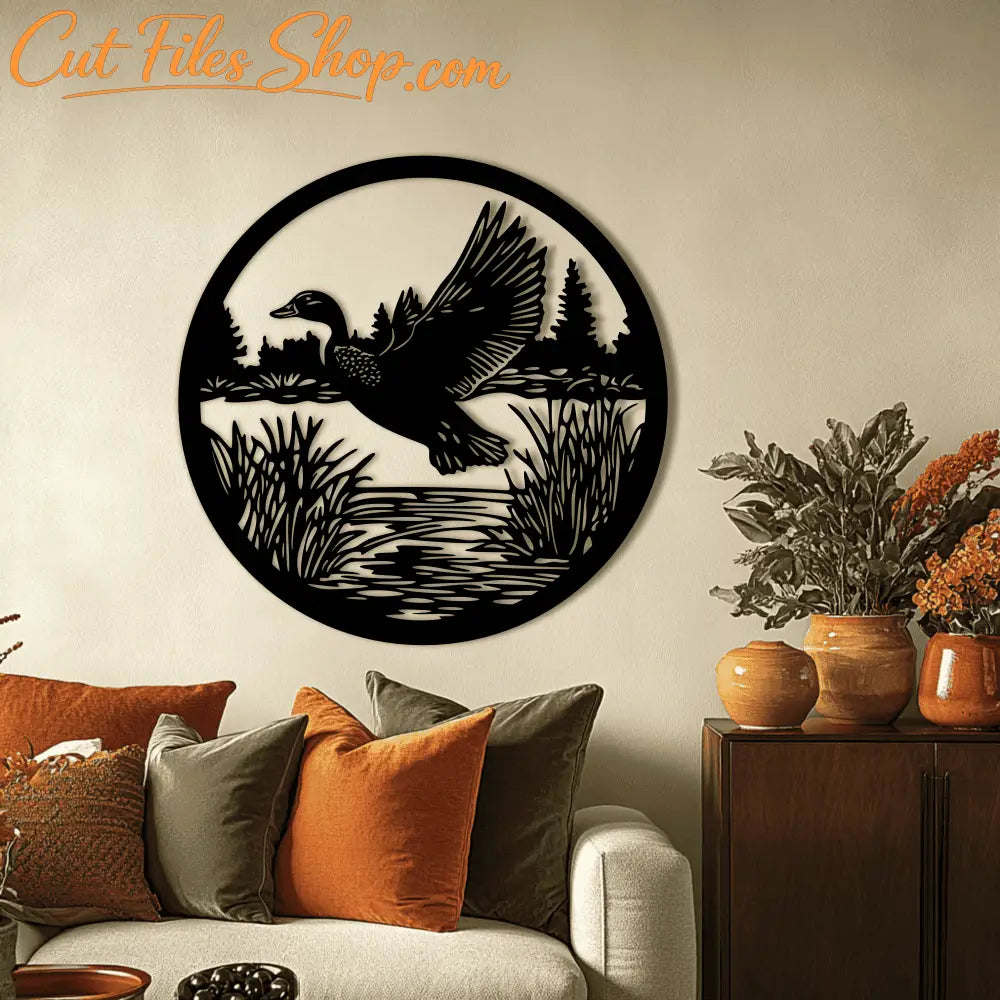 Creative crafts store, Mallard Duck DXF for Laser Cutting,  SVG for Cricut & Sublimation