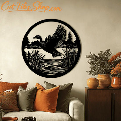 Creative crafts store, Mallard Duck DXF for Laser Cutting,  SVG for Cricut & Sublimation