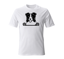 Load image into Gallery viewer, Border collie cut files, peeking dogs, svg files cricut, halloween dog, laser cut svg - Cut Files Shop
