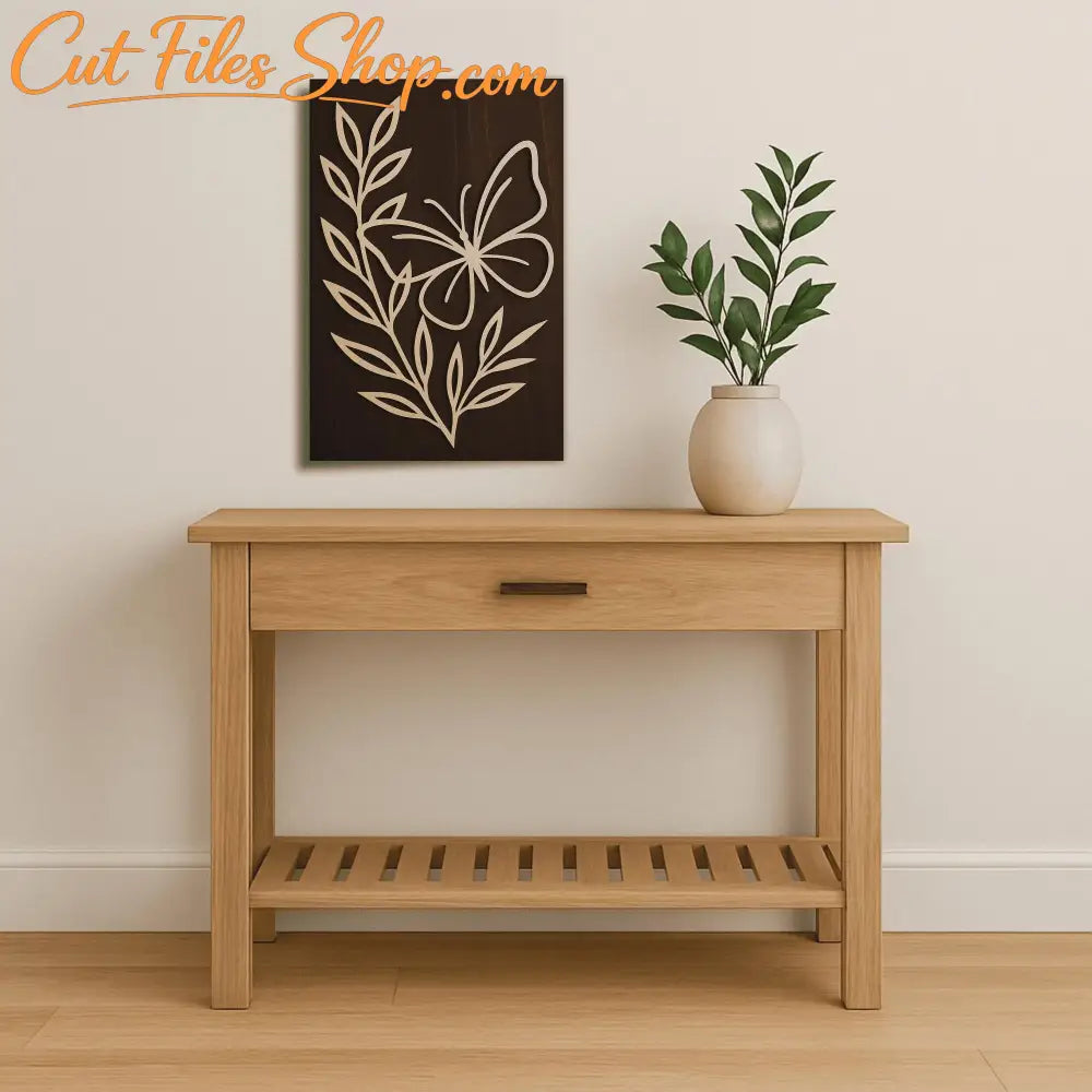 Butterfly SVG design for wood and acrylic cutting
