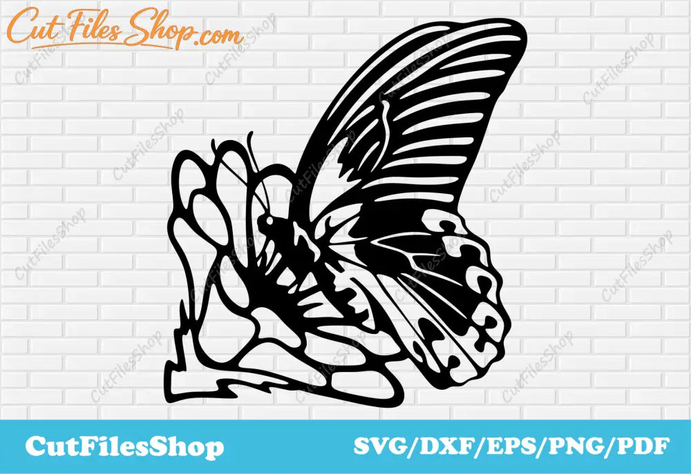 Butterfly svg cut files, vector images for cricut, dxf files for plasma cut, Silhouette cameo files - Cut Files Shop