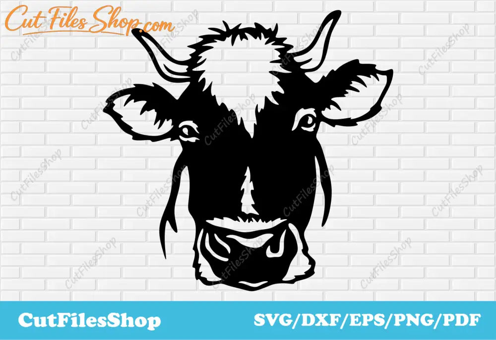 Calf DXF for Plasma cutting, Farm animals for cricut, Printable dxf files, Laser cutting design dxf - Cut Files Shop