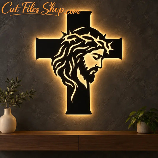 Christian Easter cutting file for wood, acrylic and metal projects
