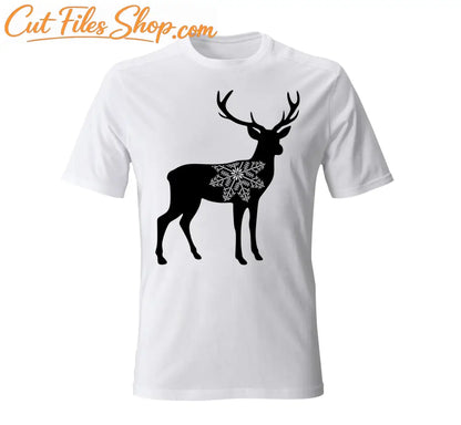 Christmas animals svg, woodland animals dxf, christmas shirt svg, deer, bear, moose svg - Cut Files Shop