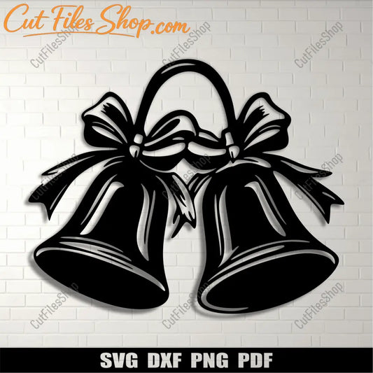 Christmas Bell SVG: Perfect for Cricut & Silhouette