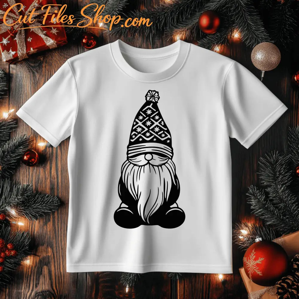 Cute Christmas Gnome Cut Files: Perfect for Sublimation