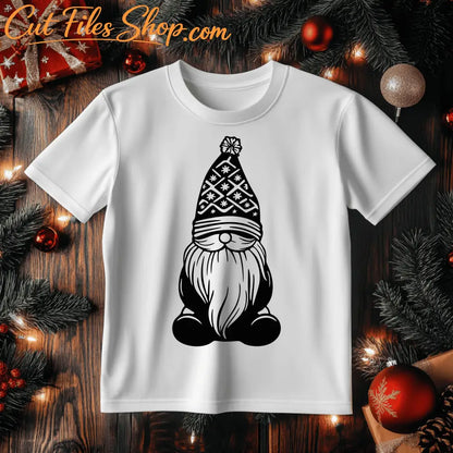 Cute Christmas Gnome Cut Files: Perfect for Sublimation