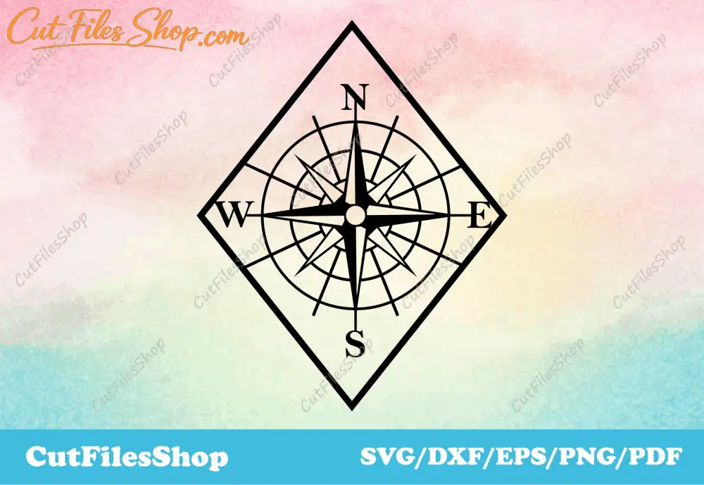 Compass svg files, compass for cricut, compass dxf, SVG files for cricut joy, svg files for cricut explore air 2, DXF for laser cut, CNC plasma Cutting, T-shirt designs ideas, Silhouette files, vector images