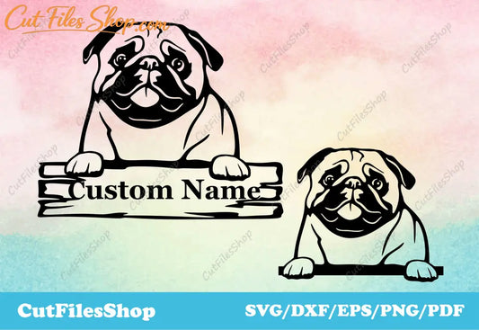 Custom pet portrait, cricut cut files, custom design, custom pet art, cut files for cricut