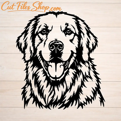 Personalized laser cutting design made from pet photo for wood and metal projects