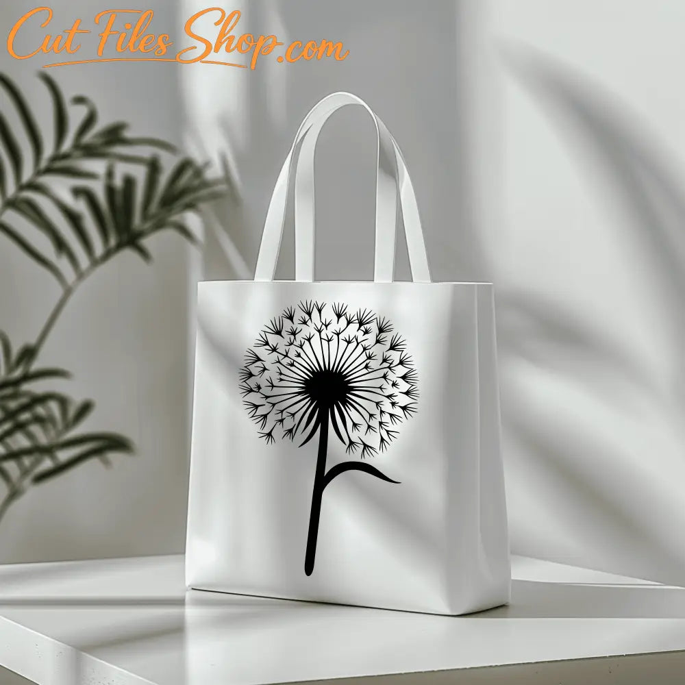 Dandelion SVG for Cricut Projects, Engraving File for CNC & Laser, Sublimation Sweatshirt Art
