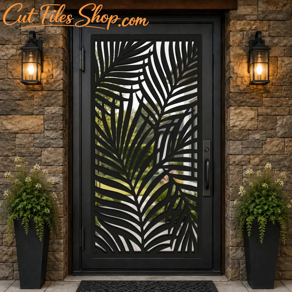 Laser cut decorative panel designs featuring geometric and organic artistic patterns