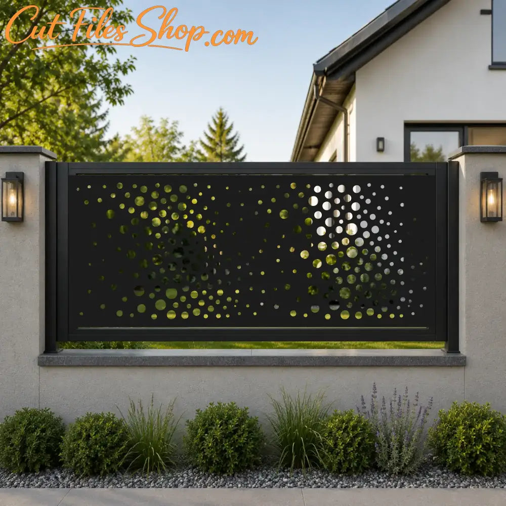 Architectural decorative screen collection for fences, railings, balconies and privacy walls