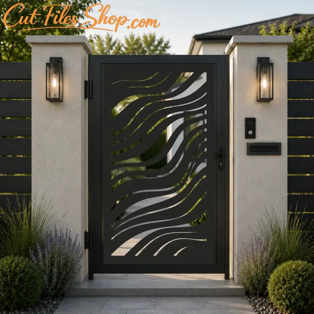 Premium CNC plasma panel collection for outdoor fencing, gates and architectural features