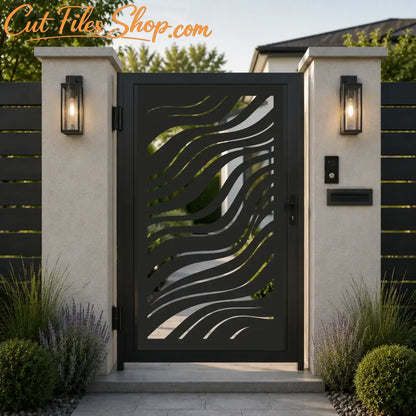 Premium CNC plasma panel collection for outdoor fencing, gates and architectural features