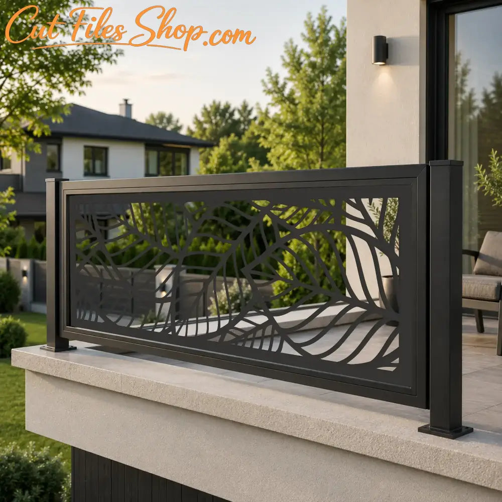 Contemporary metal panel patterns for custom gates, room dividers and wall décor projects