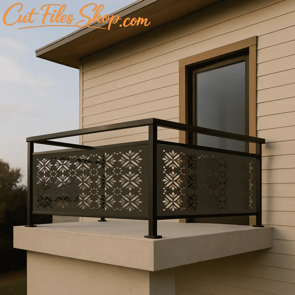 Railing Dxf for CNC
