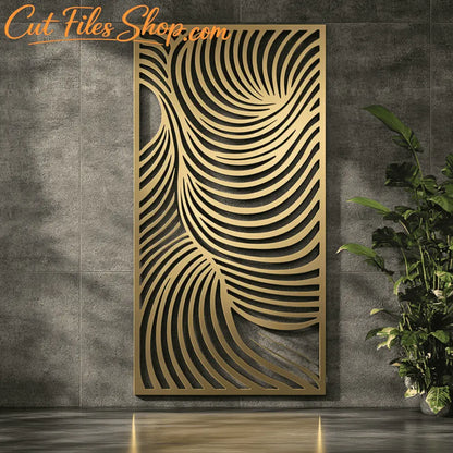 Wall panels dxf for cnc