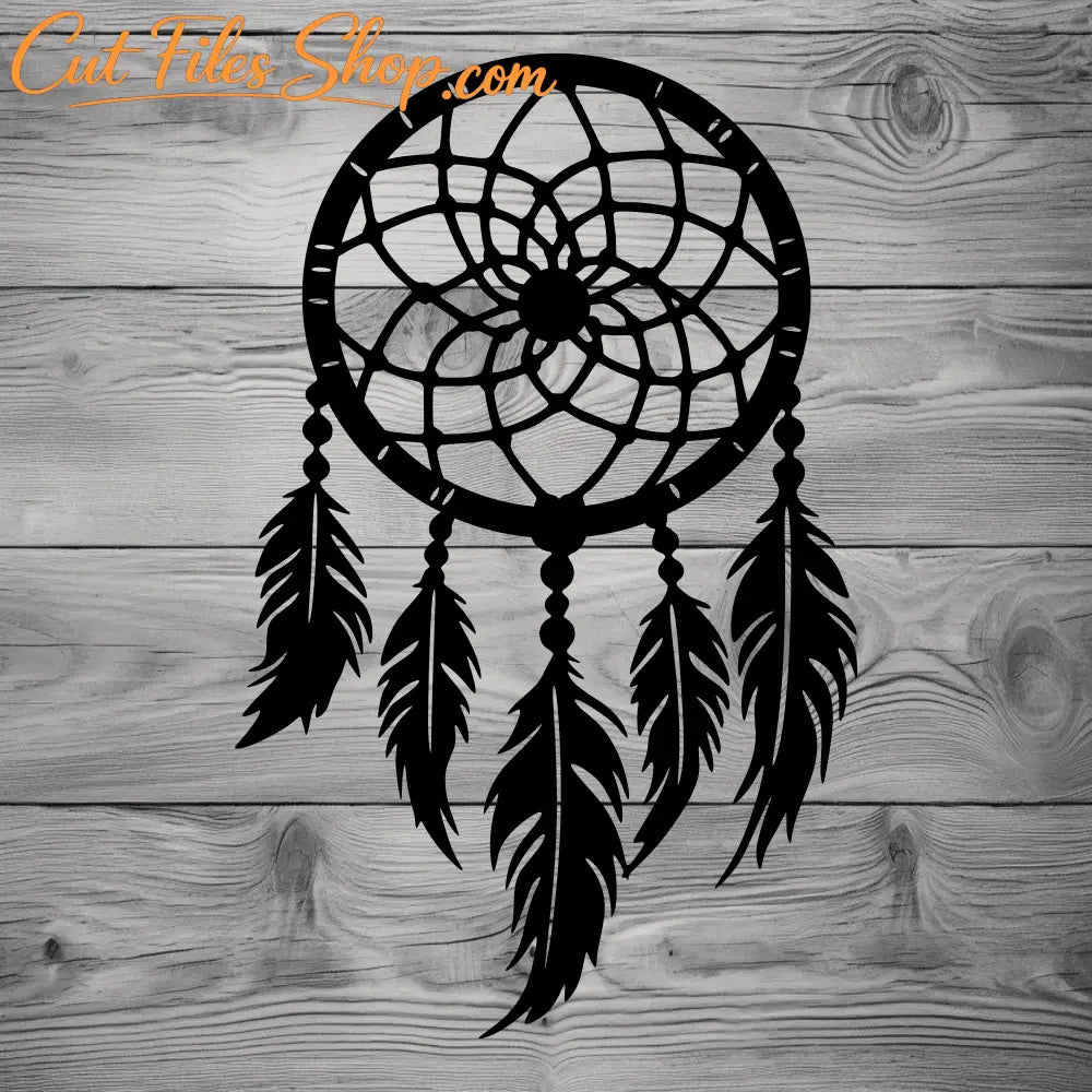 Dreamcatcher metal wall decor design