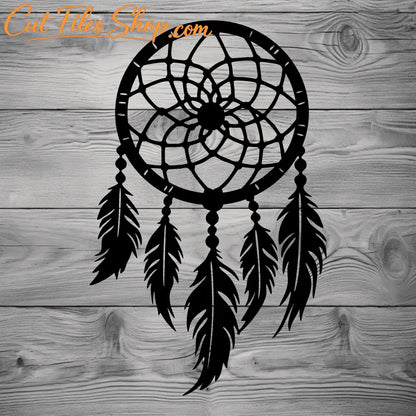 Dreamcatcher metal wall decor design