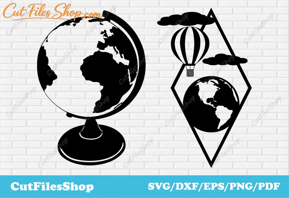 Earth dxf for laser cut, planet svg, t shirt design, svg for cricut, dxf for plasma