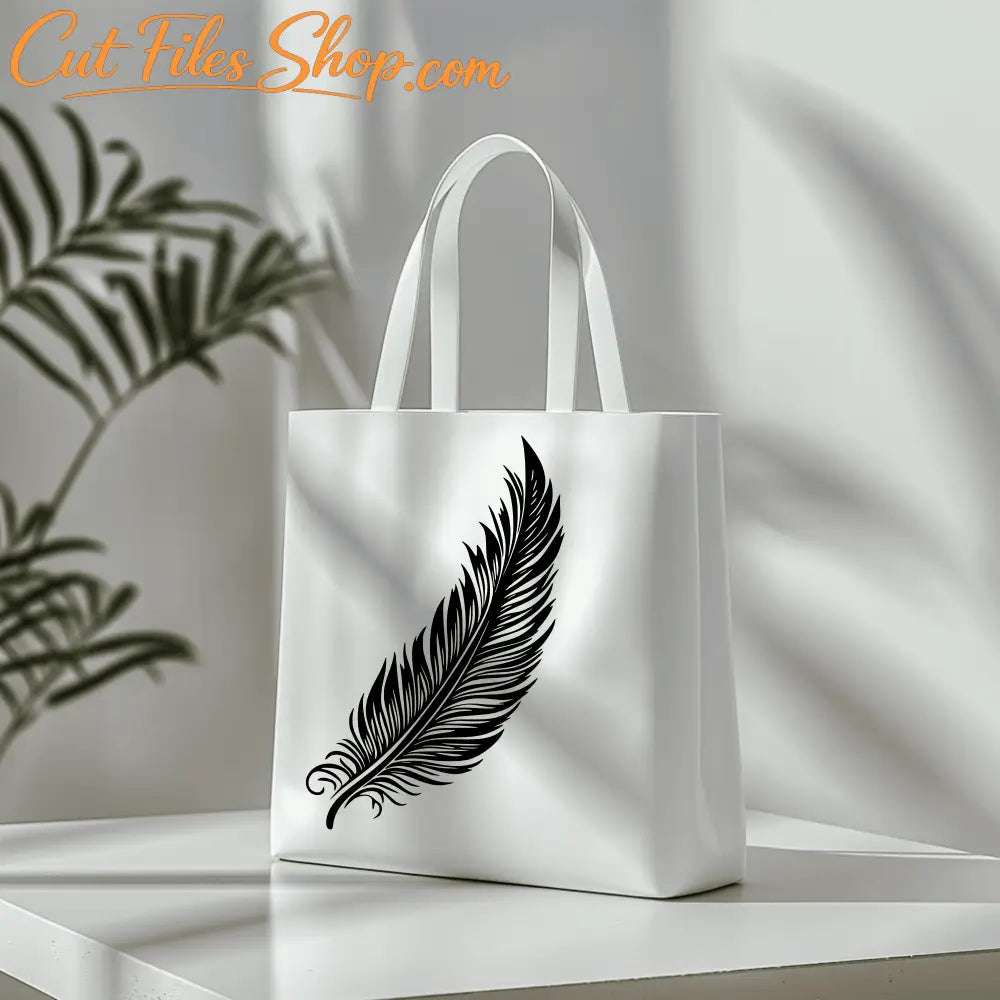 Feathers Cutting Files – SVG for Vinyl, DXF for CNC, and Embroidery Design