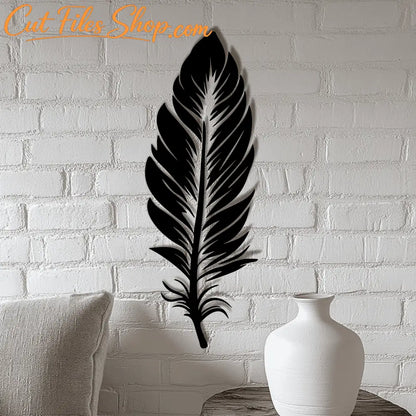 Feather SVG DXF Files – Vinyl Cutting, DIY Wall decor