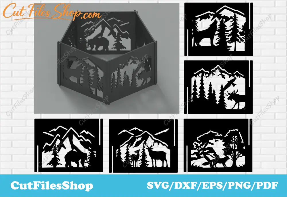 Fire pit cnc files, dxf files for laser cut, cnc plasma cut, water jet cut file, DXF for Fire pit making, Cut files for CNC Plasma, Laser, Water Jet cutting, dxf cut files, fire pit dxf, fire pit animals dxf, fire pit nature dxf, fire pit cut files, dxf file for fire pit, free dxf, free cnc files