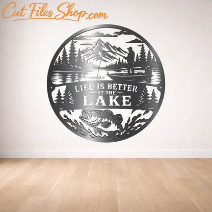 Life is better at the lake SVG design