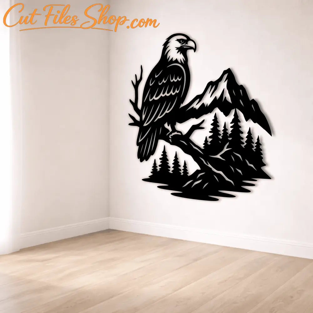 Eagle mountain landscape cutting file