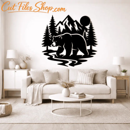 Bear dxf cutting files