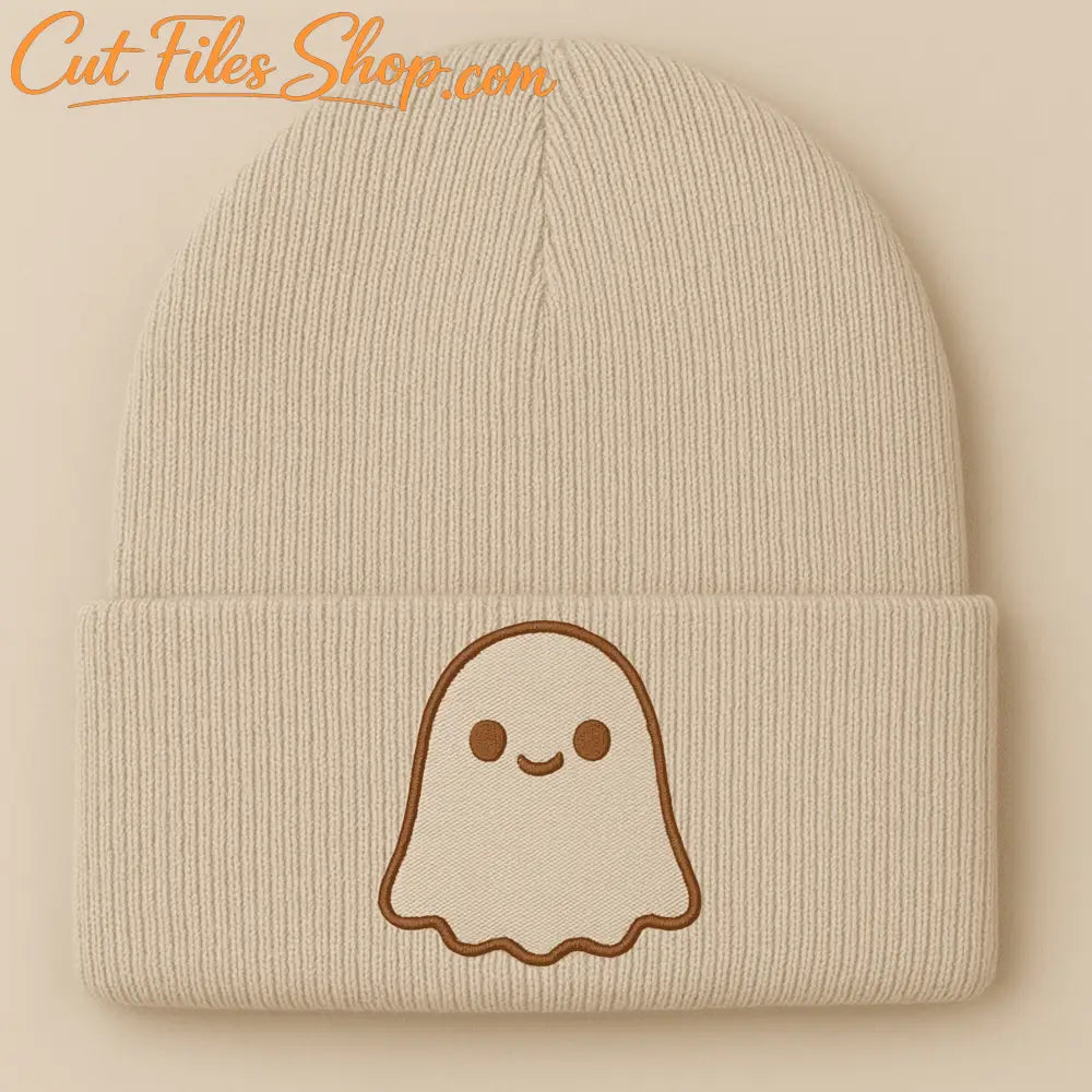 ghost embroidery design digital download