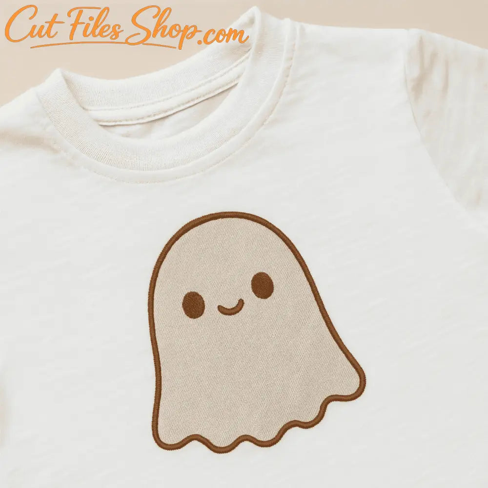 halloween ghost embroidery pattern